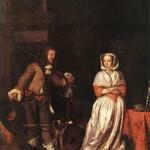 METSU_Gabriel_The_Hunter_And_A_Woman