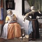 METSU_Gabriel_Woman_Reading_A_Letter