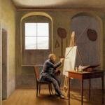 KERSTING_Georg_Friedrich_Caspar_David_Friedrich_In_His_Studio_1811