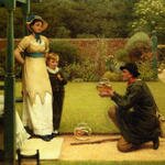 Leslie_George_Dunlop_The_Goldfish_Seller