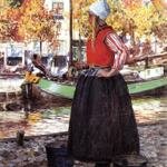 Hitchcock_George_Woman_Along_Canal_aka_A_Young_Dutch_Girl