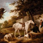 Morland_George_Travellers_Resting_Outside_The_Bell_Inn