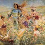 Rochegrosse_The_Knight_of_the_Flowers