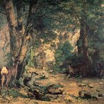 Courbet_A_Thicket_of_Deer_at_the_Stream_of_Plaisir_Fountaine