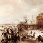 AVERCAMP_Hendrick_A_Scene_On_The_Ice_Near_A_Town_1615