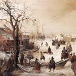 AVERCAMP_Hendrick_Winter_Scene_On_A_Canal