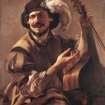 TERBRUGGHEN_Hendrick_A_Laughing_Bravo_With_A_Bass_Viol_And_A_Glass