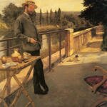 Gervex_Henri_An_Elegant_Man_On_A_Terrace