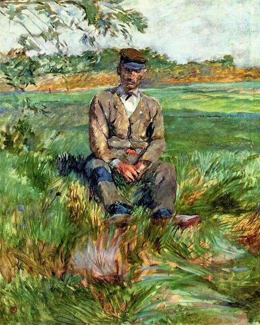 Toulouse_Lautrec_Henri_de_A_Laborer_at_Celeyran