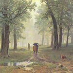 Shishkin_Ivan_Rain_in_the_Oak_Grove_1891