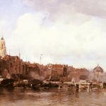 Maris_Jacob_A_View_Of_A_Harbor_Town