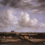 RUISDAEL_Jacob_Isaackszon_van_Landscape_With_A_View_Of_Haarlem