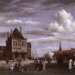 RUISDAEL_Jacob_Isaackszon_van_The_Dam_Square_In_Amsterdam