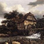 RUISDAEL_Jacob_Isaackszon_van_Two_Water_Mills_And_Open_Sluice