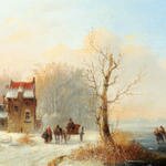 Stok_Jacobus_Van_Der_A_Winter_Landscape_With_Skaters_On_A_Frozen_Waterway_And_A_Horse_drawn_Cart