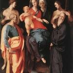 PONTORMO_Jacopo_Madonna_And_Child_With_St_Anne_And_Other_saints