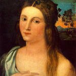 PALMA_VECCHIO_Portrait_Of_A_Young_Woman