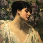 Beckwith_James_Carroll_Under_the_Lilacs