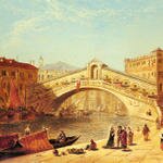 Holland_James_A_View_Of_The_Rialto_Bridge_Venice