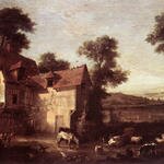 OUDRY_Jean_Baptiste_Farmhouse