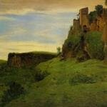 Corot_Civita_Castelland_Buildings_High_in_the_Rocks_aka_La_Porta_San_Salvatore