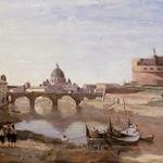 Corot_Rome_Castle_Sant-Angelo