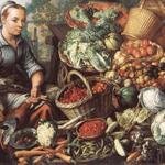 BEUCKELAER_Joachim_Market_Woman_With_Fruit_Vegetables_And_Poultry