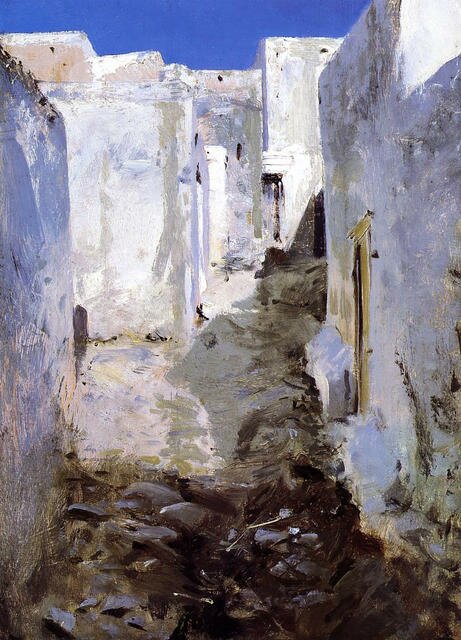 Sargent_John_Singer_A_Street_in_Algiers