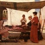A_grecian_flower_market_JW