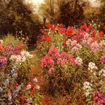 Knight_Louis_Aston_A_Flower_Garden