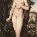 CRANACH_Lucas_the_Elder_Venus_Standing_In_A_Landscape