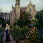 Stillman_Marie_The_Long_Walk_At_Kelmscott_Manor_Oxfordshire