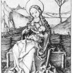 SCHONGAUER_Martin_Madonna_On_The_Turf_Bench