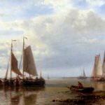 Hulk_Abraham_Shipping_In_A_Calm_Estuary