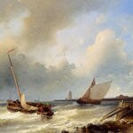 Hulk_Snr_Abraham_Shipping_Off_The_Dutch_Coast