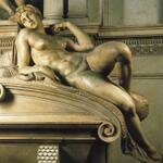 Michelangelo_Tomb_of_Lorenzo_de-_Medici_detail_Dawn