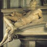 Michelangelo_Tomb_of_Lorenzo_de-_Medici_detail_Twilight