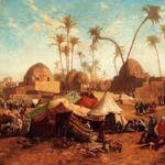 Gentz_Karl_Wilhelm_Bedouincamp