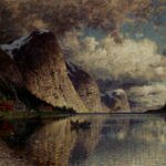 Normann_Adelsteen_A_Clody_Day_On_A_Fjord