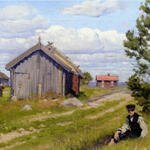 Paul_Fischer_Landidyl_(Farmyard)