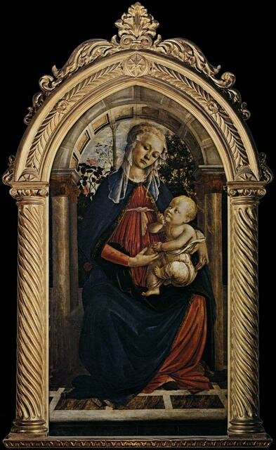 BOTTICELLI_Sandro_Madonna_Of_The_Rosegarden