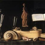 STOSKOPFF_Sebastien_Still_Life_With_Statuette_And_Shells