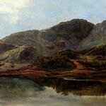 Percy_Sidney_Richard_Landscape_With_A_Lake_And_Mountains_Beyond