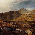 Percy_Sidney_Richard_Williams_Cattle_And_Sheep_In_A_Scottish_Highland_Landscape